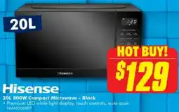 The Good Guys Hisense compact microwave offer