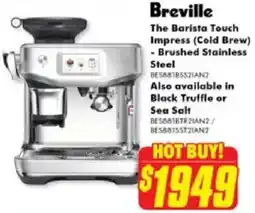 The Good Guys Breville the barista touch impress offer