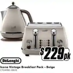 The Good Guys Icona vintage breakfast pack offer