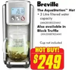 The Good Guys Breville the aquastation hot offer