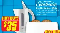 The Good Guys Sunbeam rise up kettle offer