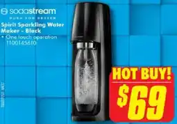 The Good Guys Sodastream spirit sparkling water maker offer