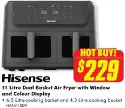 The Good Guys Hisense dual basket air fryer offer