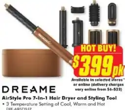 The Good Guys Airstyle pro 7-in-1 hair dryer and styling tool offer