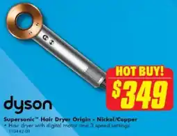The Good Guys Supersonic hair dryer origin offer