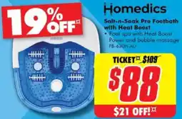 The Good Guys Homedics salt-n-soak pro footbath offer