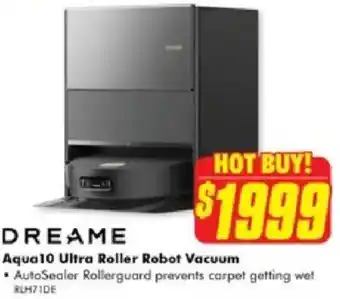 The Good Guys Dreame aqua10 ultra roller robot vacuum offer