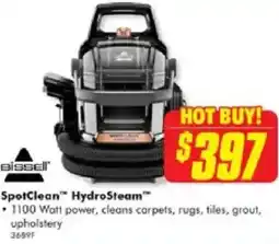 The Good Guys Bissell spotclean hydrosteam offer