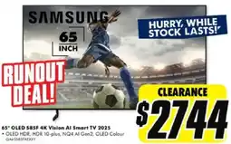 The Good Guys Samsung oled s85f 4k vision al smart tv 2025 offer
