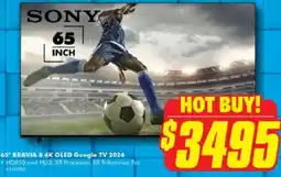 The Good Guys Sony bravia 8 4k oled google tv 2024 offer