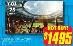 The Good Guys Tcl c6k qd-mini led google tv 2025 offer