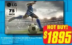 The Good Guys Lg qned86a evo ai mini-led uhd 4k smart tv 2025 offer