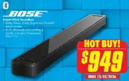 The Good Guys Bose smart ultra soundbar offer