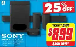 The Good Guys Sony bravia theatre system 6 offer