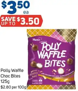 Foodland Polly waffle choc bites offer