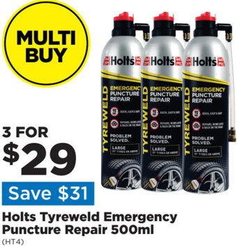 Repco Holts Tyreweld Emergency Puncture Repair 500ml offer