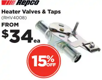 Heater Valves & Taps (RHV4008)