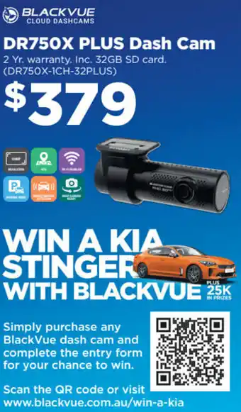 Repco DR750X Plus Dash Cam (DR750X-1CH-32PLUS) offer