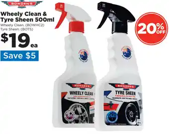 Repco Wheely Clean & Tyre Sheen 500ml offer