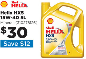Helix HX5 15W-40 5L