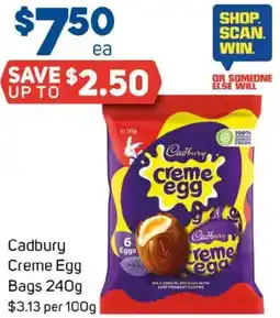 Foodland Cadbury Creme Egg Bags offer