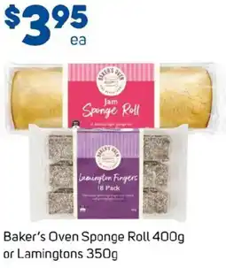 Foodland Baker's Oven Sponge Roll or Lamingtons offer
