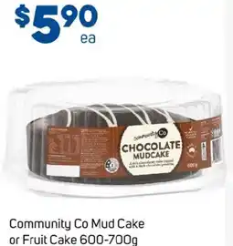 Foodland Community Co Mud Cake or Fruit Cake offer
