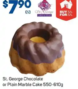 Foodland St. George Chocolate or Plain Marble Cake offer