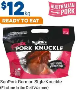 Foodland SunPork German Style Knuckle offer