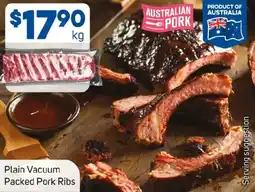 Foodland Plain Vacuum Packed Pork Ribs offer