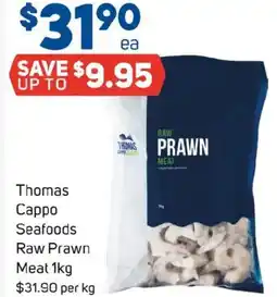 Foodland Thomas Cappo Seafoods Raw Prawn Meat offer