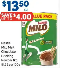 Foodland Nestlé Milo Malt Chocolate Drinking Powder offer