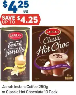Foodland Jarrah Instant Coffee or Classic Hot Chocolate offer