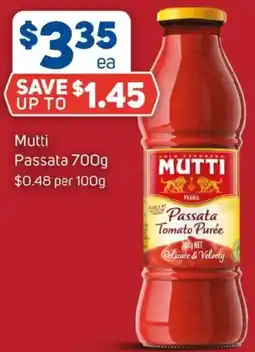 Foodland Mutti Passata offer
