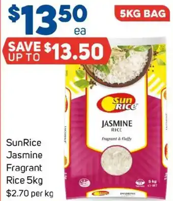 Foodland SunRice Jasmine Fragrant Rice offer