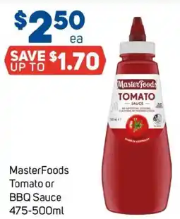 Foodland MasterFoods Tomato or BBQ Sauce offer