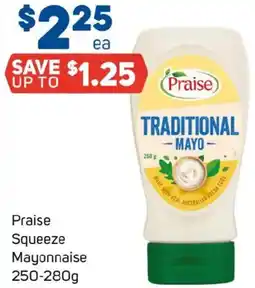 Foodland Praise Squeeze Mayonnaise offer