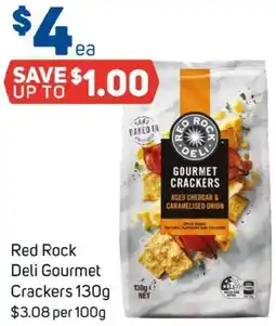 Foodland Red Rock Deli Gourmet Crackers offer