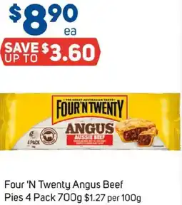 Foodland Four 'N Twenty Angus Beef Pies offer