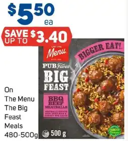 Foodland On The Menu The Big Feast Meals offer