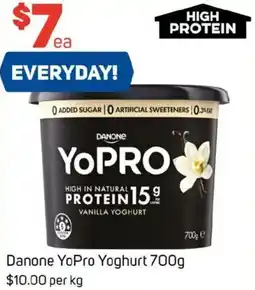 Foodland Danone YoPro Yoghurt offer