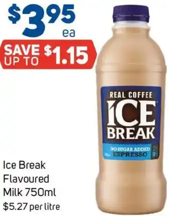 Foodland Ice Break Flavoured Milk offer