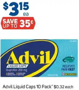 Foodland Advil Liquid Caps offer