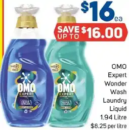 Foodland OMO Expert Wonder Wash Laundry Liquid offer