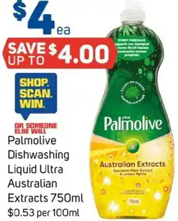 Foodland Palmolive Dishwashing Liquid Ultra Australian Extracts offer