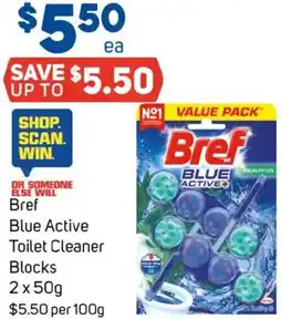 Foodland Bref Blue Active Toilet Cleaner Blocks offer