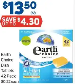 Foodland Earth Choice Dish Tablets offer