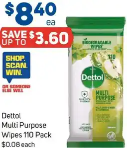 Foodland Dettol Multi Purpose Wipes offer