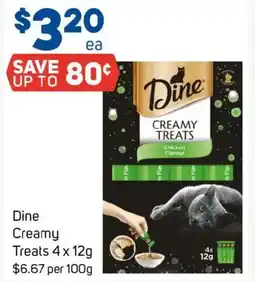 Foodland Dine Creamy Treats offer
