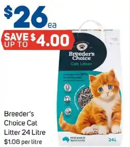 Foodland Breeder's Choice Cat Litter offer